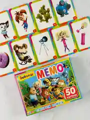 Карточная настольная игра для детей Мэмори Мемо тренируем память Барбоскины мульт герои