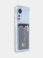 Молочный чехол для Xiaomi 12, 12X, 12S противоударный BROSCORP силиконовый с усиленными углами