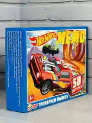 Детская настольная игра Мемори мемо Мэмори для мальчика Hot Wheels Хот вилс хотвилс мульт