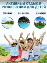 Синий электрический водный пистолет Глок 18 с двумя обоймами