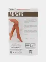Карамельный гольфы женские MiNiMi ELASTIC 20 den тонкие капроновые набор 2 упаковки