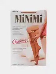 Карамельный гольфы женские MiNiMi ELASTIC 20 den тонкие капроновые набор 2 упаковки