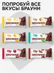 Протеиновое пирожное брауни ProteinRex Brownie, мятное, без сахара, 50г
