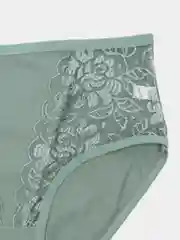 Зеленый женские трусы, большие размеры