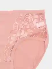 Розовый женские трусы, большие размеры