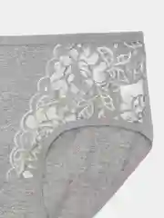 Серый женские трусы, большие размеры