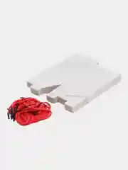 Белый коробка самосборная "Домик", 15 шт, белый, крафт, Color Si