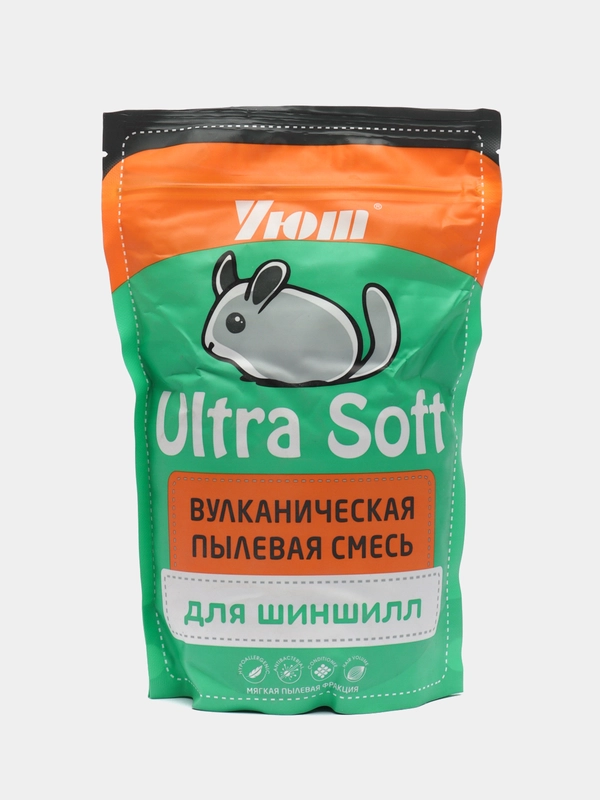 Вулканическая пылевая смесь для шиншилл УЮТ Ultra Soft, 0.73 л