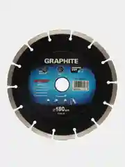 Диск алмазный сегментный 180х22.2 мм GRAPHITE 57H618