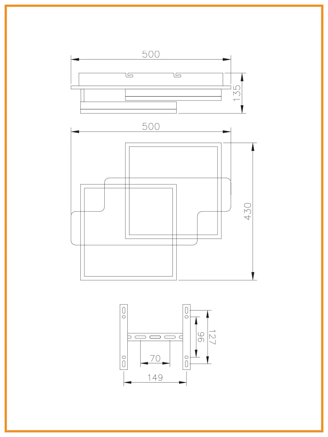 Управляемая светодиодная  потолочная люстра с пультом  Estares WOODY LOFT 85W, до 25 кв.м