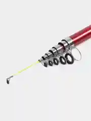 Красный спиннинг телескопический Vitfishing 30-60гр удочка для рыбалки