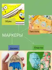Набор акриловых маркеров, ручки для рисования, краски, граффити по стеклу, ткани, дереву