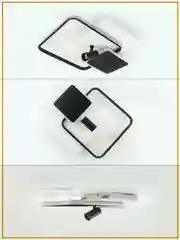 Управляемая потолочная люстра светодиодная  с пультом Estares  ECLIPSE 95 W 3R, до 25 кв.м