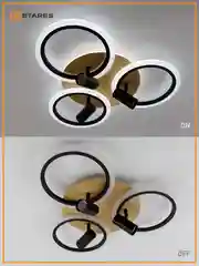 Управляемая потолочная люстра светодиодная с пультом Estares SONNE downlight 80W,до25 кв.м