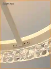 Управляемая потолочная люстра светодиодная с пультом Estares STELLA C ICE 90W, до25 кв.м