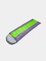 Зеленый спальный мешок с капюшоном -10 С