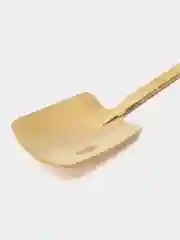 Серебряный подарочные сувенирные ложки, ложки-лопата, 2 шт, в футляре