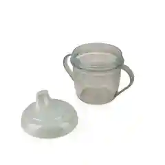 Поильник с ручками Happy Baby Drink Up, серый, 170 мл