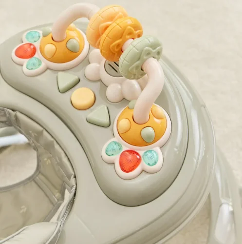 Ходунки Happy Baby SMILEY V2, оливковый