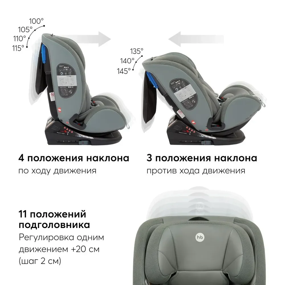 Автокресло Happy Baby OREX, тёмно-зелёный