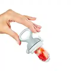Ниблер с силиконовой сеточкой Happy Baby, голубой