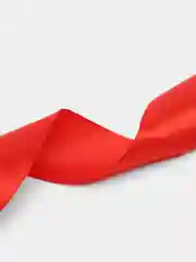 Красный лента упаковочная атласная 40 мм ширина, 2 метра, 5 метров