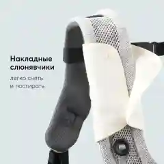 Рюкзак-переноска BABYWAY, серая, 3 положения для носки