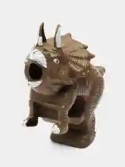 Коричневый игрушечный пистолет, с мягкими пулями, в виде динозавра
