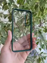 Зеленый прозрачный чехол для Samsung S23 / Самсунг S23 с силиконовым кантом Crystal Case