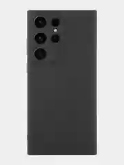 Черный чехол для Samsung Galaxy S23/ S23 FE/ S23+/ S23 Ultra BROSCORP силиконовый с защитой камер