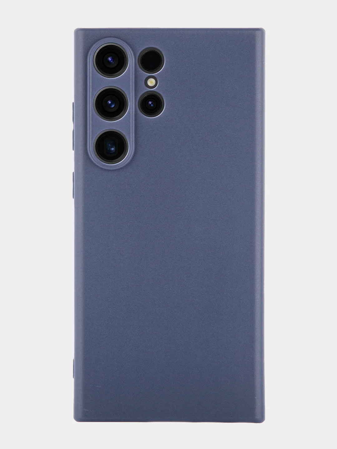 Синий чехол для Samsung Galaxy S23/ S23 FE/ S23+/ S23 Ultra BROSCORP силиконовый с защитой камер