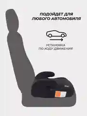 Автокресло RANT 1034 MICRO (гр.2-3/15-36кг.) (Black)