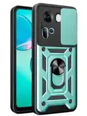 Зеленый чехол противоударный для Oppo Reno 11 (Dimensity 7050) / Оппо Рено 11 (Dimensity 7050)