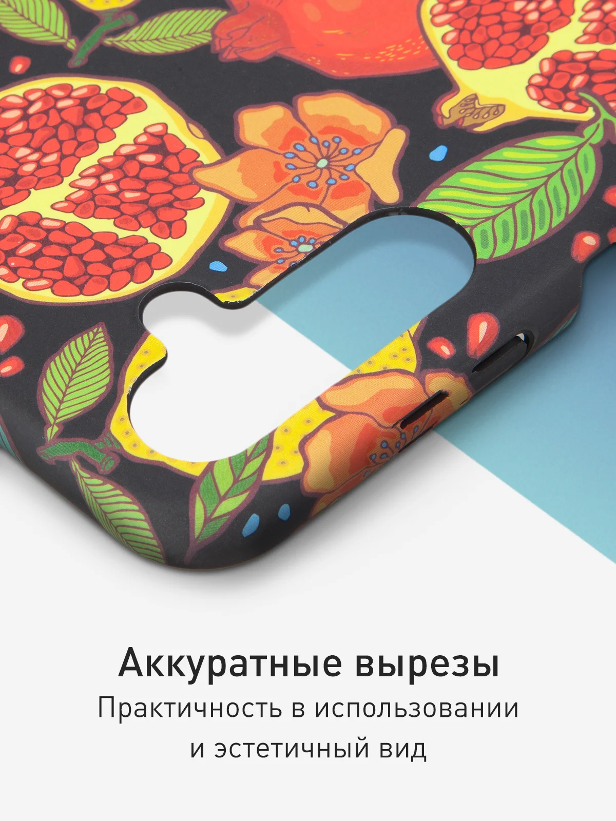 Красный чехол для Samsung Galaxy A54 A34 A24 S23 S24 с принтом пластиковый ROSCO матовый тонкий