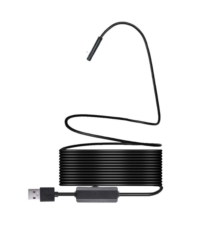 Гибкий USB эндоскоп с подсветкой и WiFi камерой для смартфона