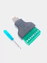 Переходник штекер разъём RJ-45 под винт, клеммная колодка 8 Pin Ethernet, адаптер
