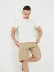 Белый футболка мужская, однотонная, классическая