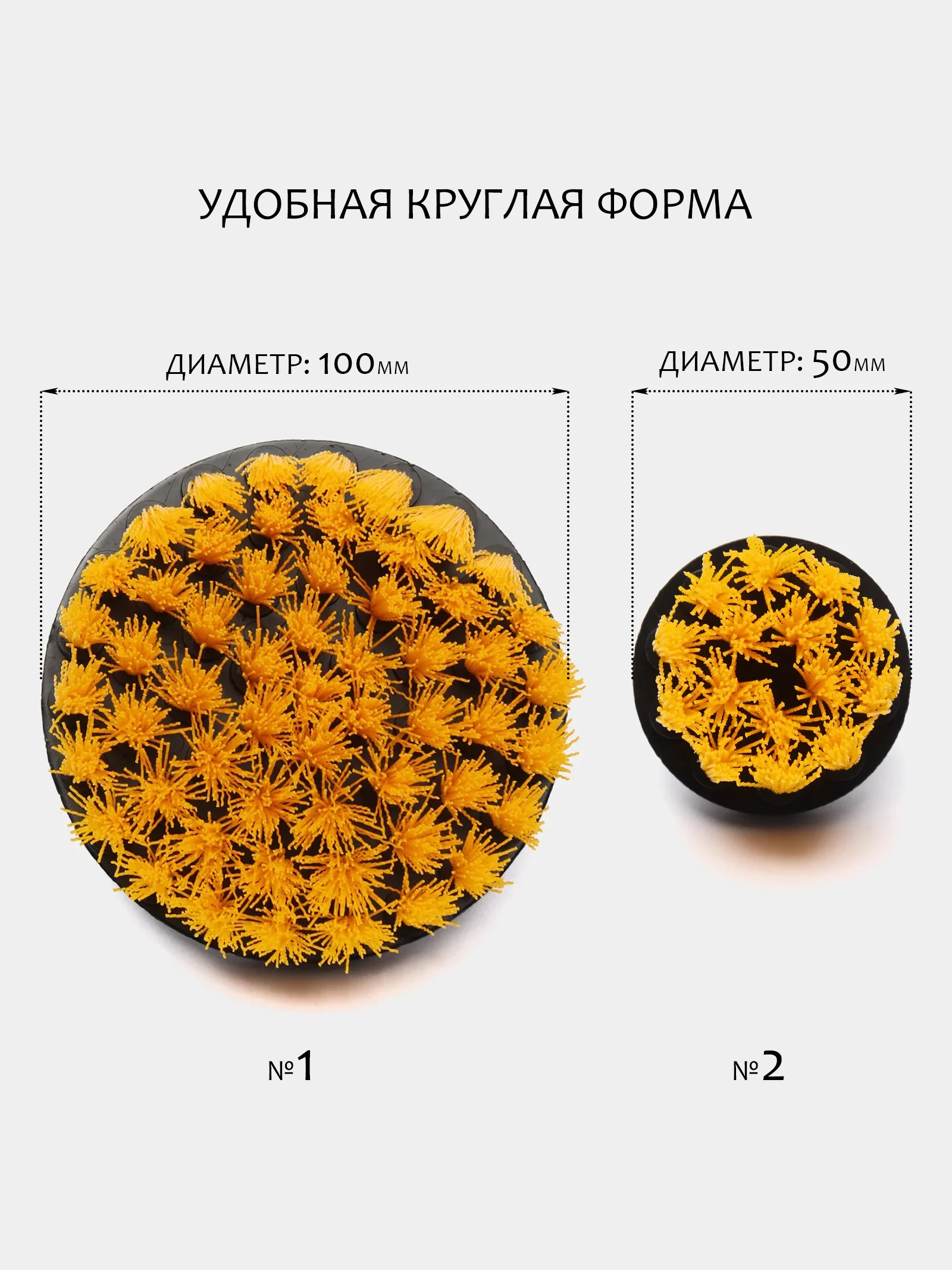 Медный щетка для шуруповерта, для детейлинга и химчистки авто