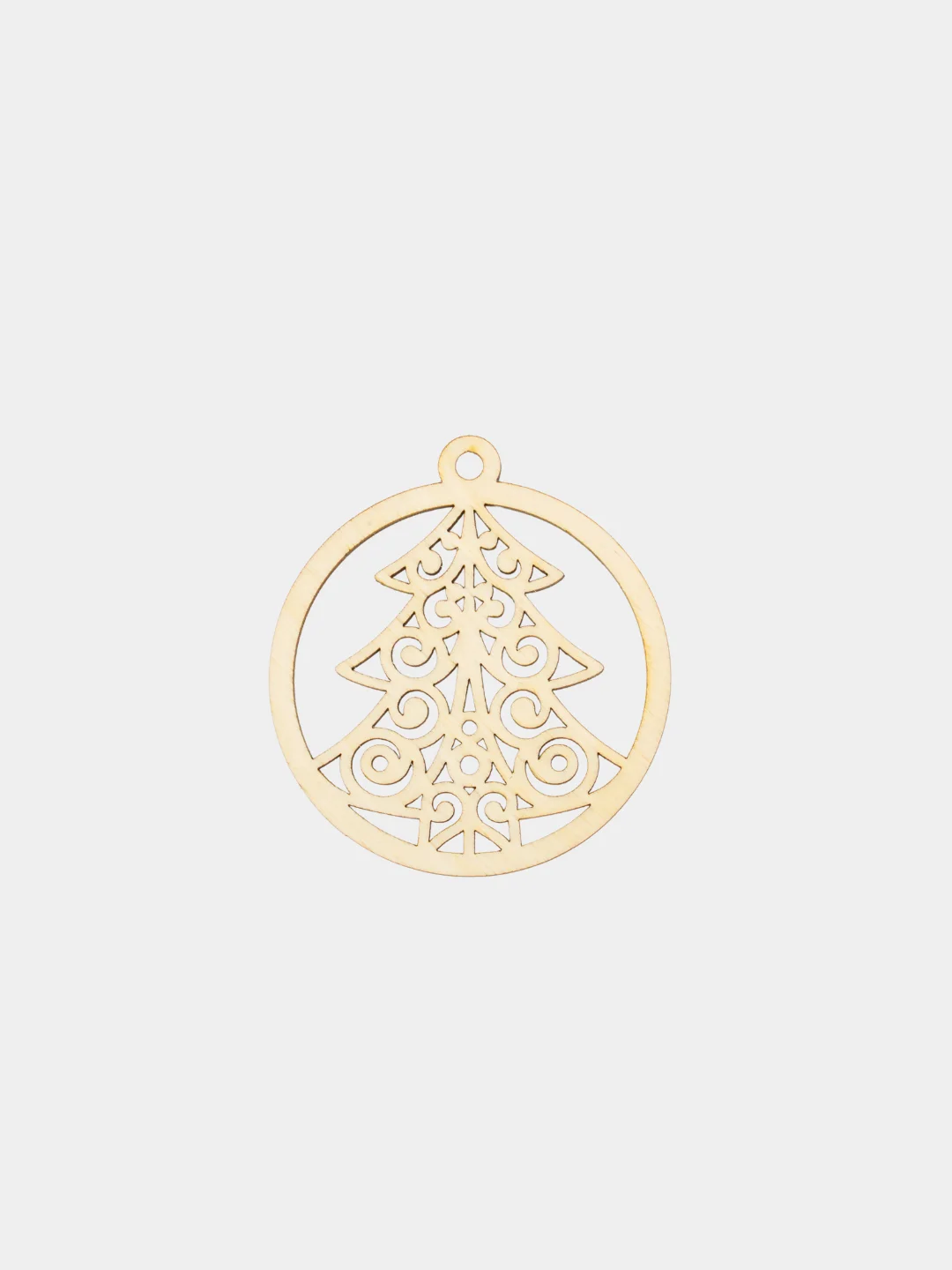 Ёлочные новогодние игрушки из дерева (декупаж и творчество), игрушки на ёлку своими руками