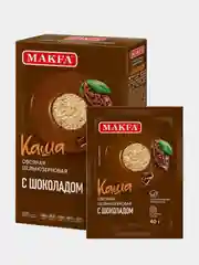 Каша овсяная MAKFA С шоколадом, моментального приготовления, 200 г