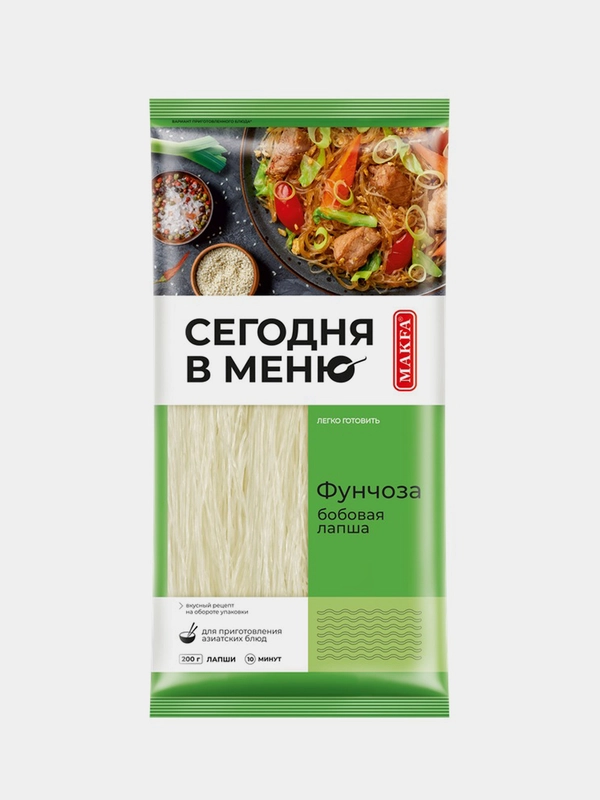 Лапша бобовая MAKFA Фунчоза, 200 г
