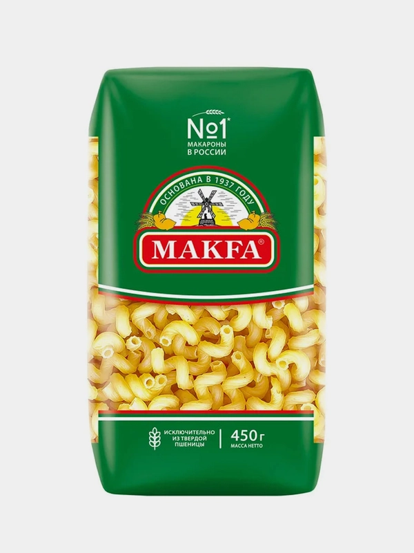 Макаронные изделия MAKFA Витки, 450 г
