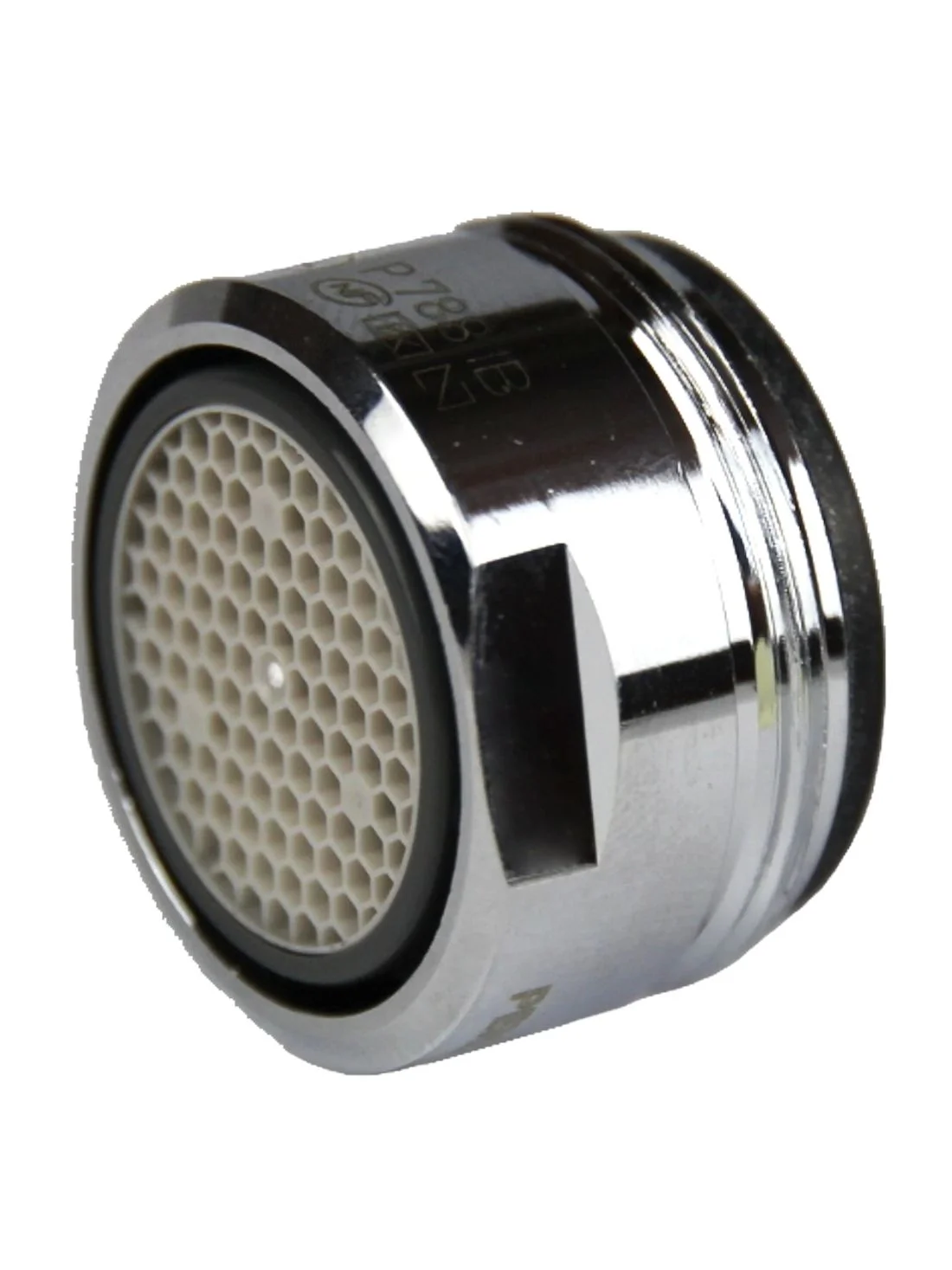 Серебряный аэратор REMER М24 (наружная резьба) для смесителя с функцией управляемой струи