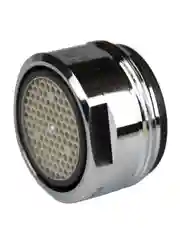 Серебряный аэратор REMER М24 (наружная резьба) для смесителя с функцией управляемой струи