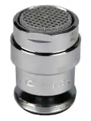 Серебряный аэратор REMER М24 (наружная резьба) для смесителя поворотный на шарнире