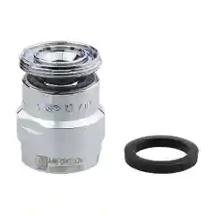Серебряный аэратор REMER М24 (наружная резьба) для смесителя поворотный на шарнире