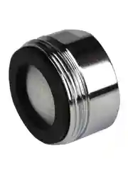 Серебряный аэратор REMER М24 (наружная резьба) для смесителя, с нержавеющей сеточкой