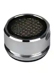 Серебряный аэратор REMER М24 (наружная резьба) для смесителя, с нержавеющей сеточкой