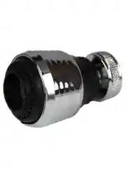 Серебряный аэратор REMER М22(ВР)/М24(НР) для смесителя поворотный на шарнире с двумя режимами струи
