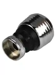 Серебряный аэратор REMER М22(ВР)/М24(НР) для смесителя поворотный на шарнире с двумя режимами струи